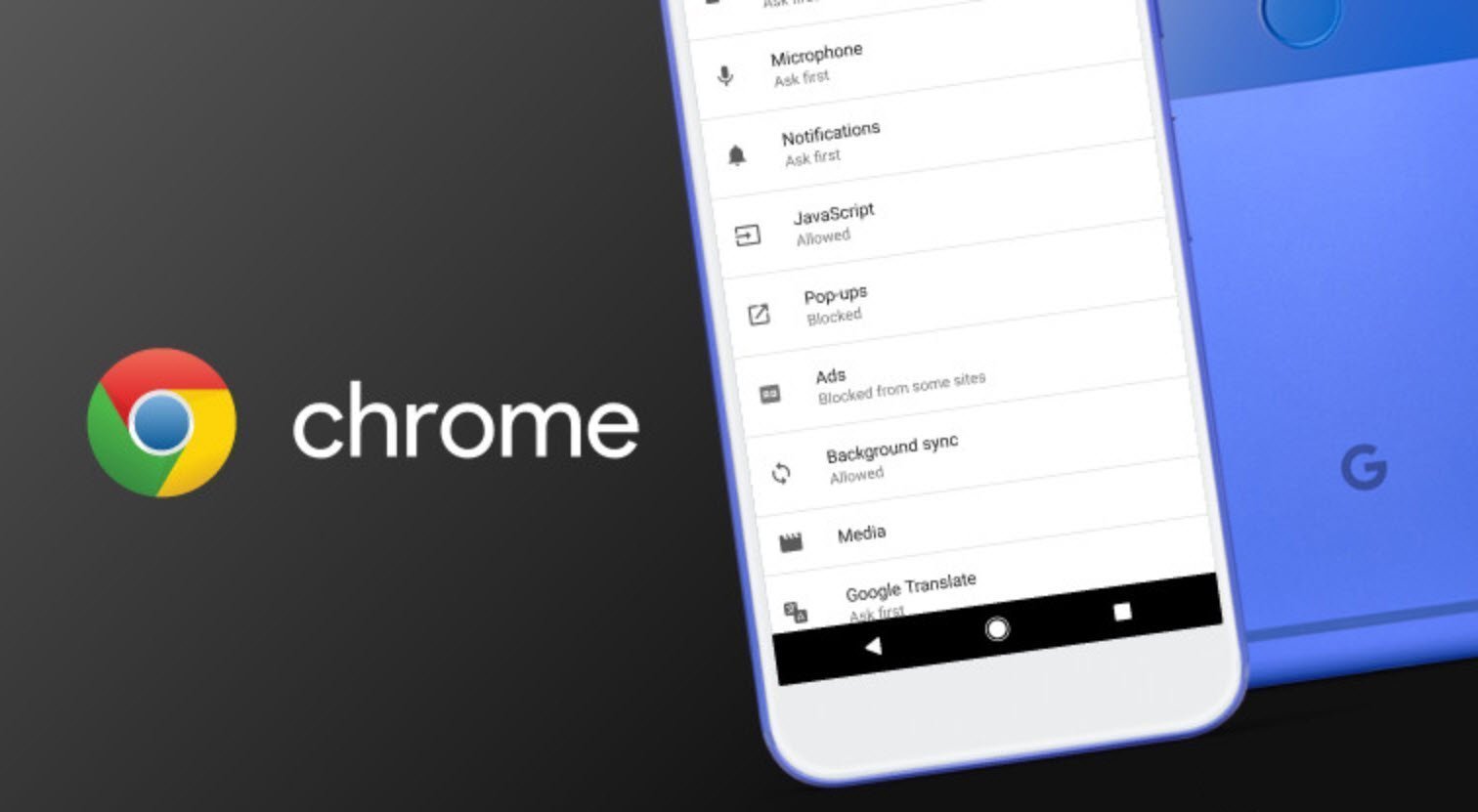 chrome extension on android