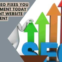 10 Quick SEO Fixes You Can Implement Today for Instant Website Improvement